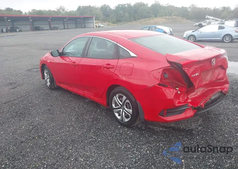 2016 Honda Civic Lx z USA, uszkodzony, nr VIN 2HGFC2F59GH548439